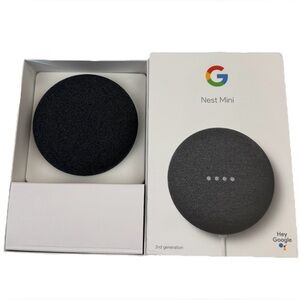 Google Nest Mini (2nd Generation) - Charcoal